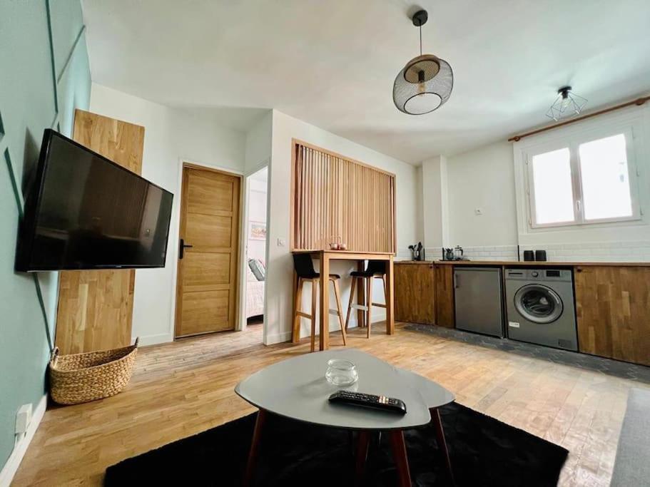 Joli Appartement A 15Min Des Champs Elysee Saint-Ouen  Bagian luar foto